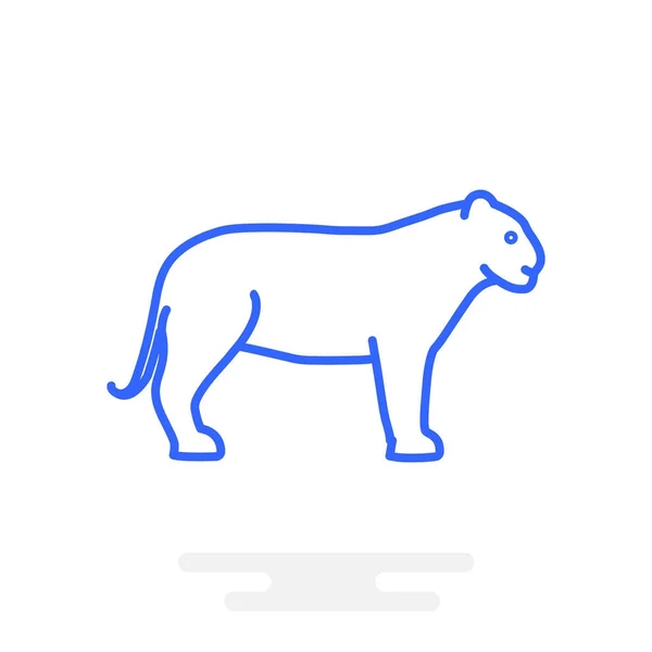 Icono web de Puma — Vector de stock