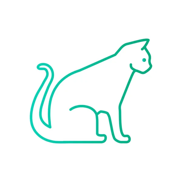 Ikony WWW kot — Wektor stockowy