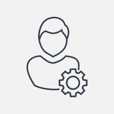 adam, kuruluş logosu