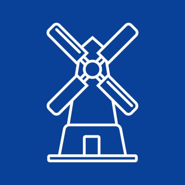 Rüzgar Türbini bina simgesini