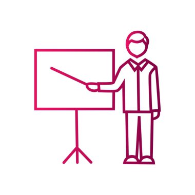 İşaretçi, blackboard ile öğretmen