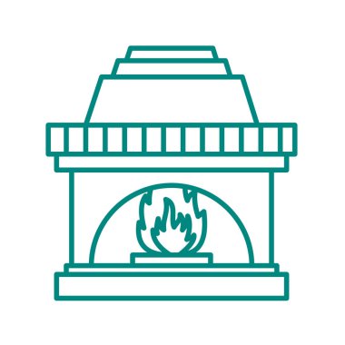 şömine basit simgesi