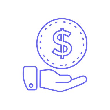 Elindeki dolar işareti