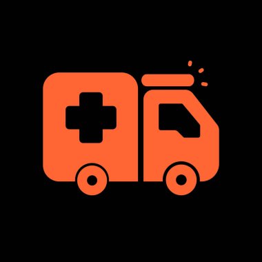 Ambulans otomatik simgesi