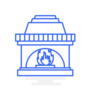 şömine basit simgesi