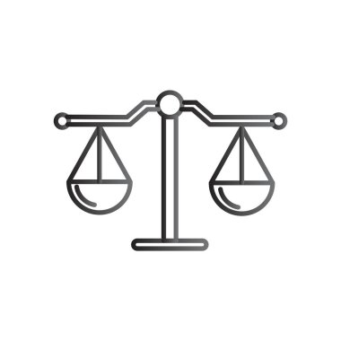 Adalet simgesinin ölçekler