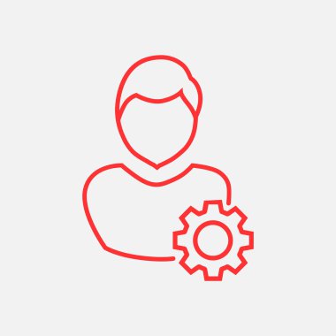 adam, kuruluş logosu