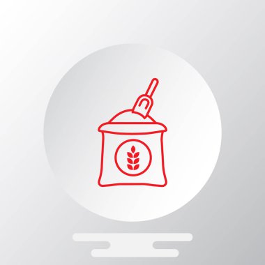 Buğday çanta simgesi