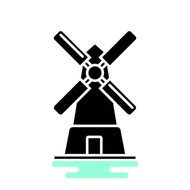 Rüzgar Türbini bina simgesini