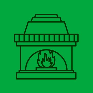 şömine basit simgesi