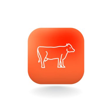 İnek web simgesi