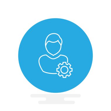 adam, kuruluş logosu