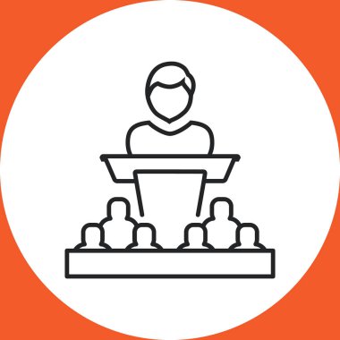 hoparlör satırı simgesi