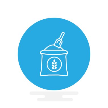 Buğday çanta simgesi