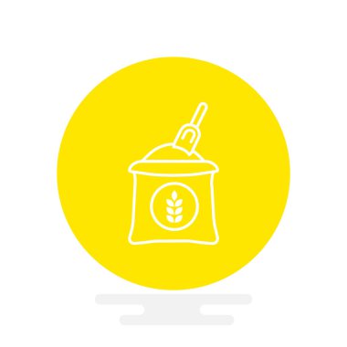 Buğday çanta simgesi