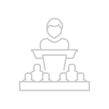 hoparlör satırı simgesi