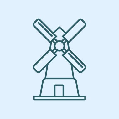 Rüzgar Türbini bina simgesini