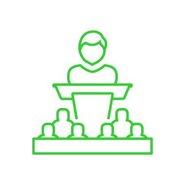 hoparlör satırı simgesi