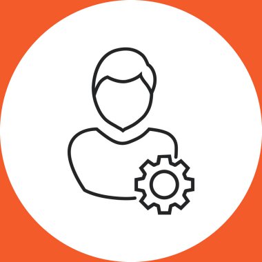 adam, kuruluş logosu