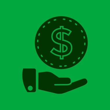 Elindeki dolar işareti 