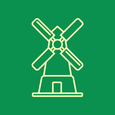 Rüzgar Türbini bina simgesini