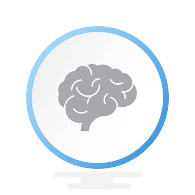 beyin simgesi, illüstrasyon 