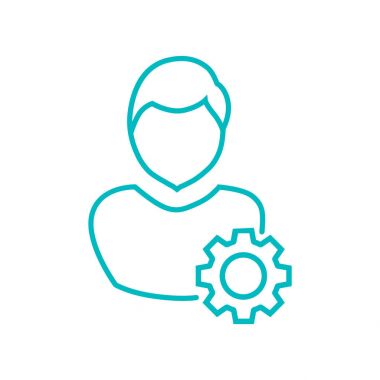 adam, kuruluş logosu