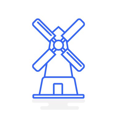 Rüzgar Türbini bina simgesini