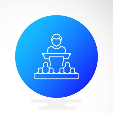 hoparlör satırı simgesi