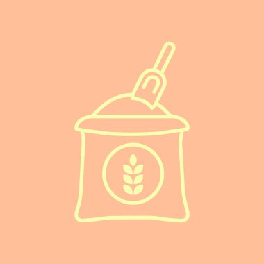 Buğday çanta simgesi