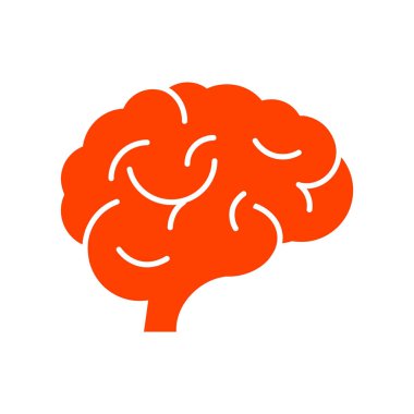 beyin simgesi, illüstrasyon 