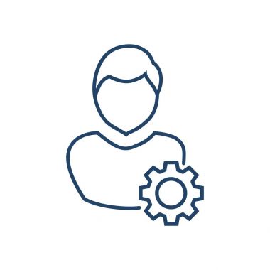 adam, kuruluş logosu