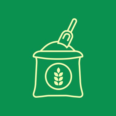 Buğday çanta simgesi