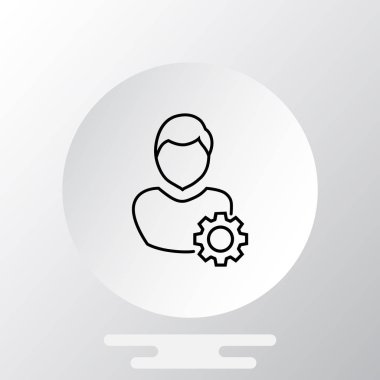 adam, kuruluş logosu