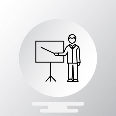 İşaretçi, blackboard ile öğretmen