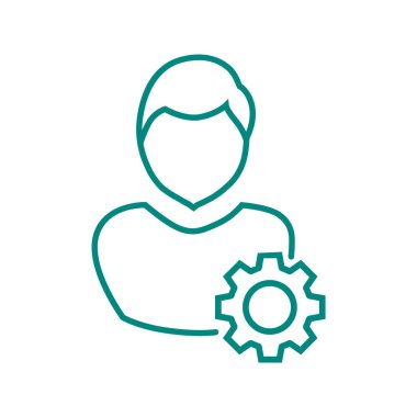 adam, kuruluş logosu