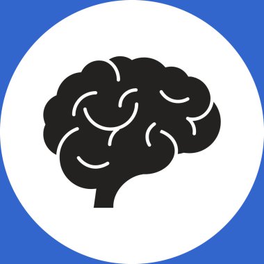 beyin simgesi, illüstrasyon 