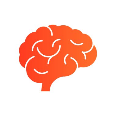 beyin simgesi, illüstrasyon 