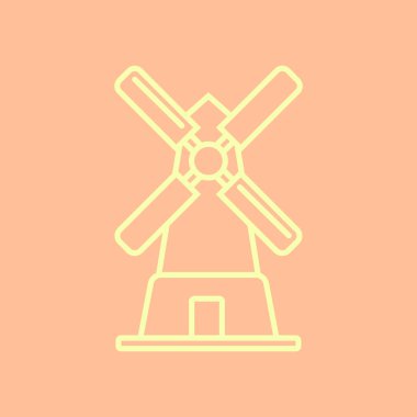 Rüzgar Türbini bina simgesini