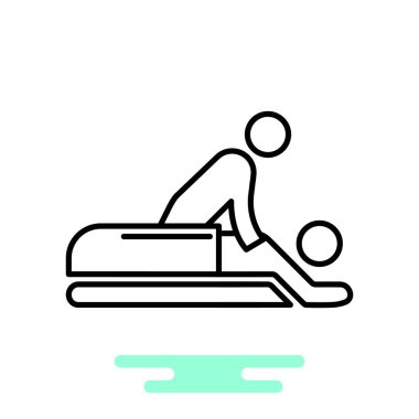 Masaj satırı simgesi