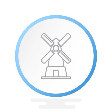 Rüzgar Türbini bina simgesini