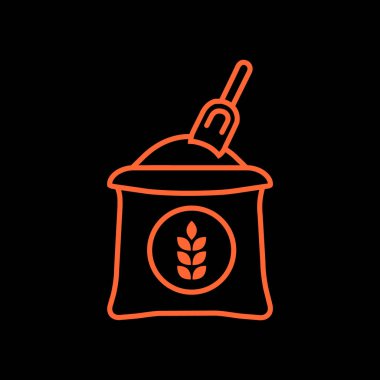 Buğday çanta simgesi