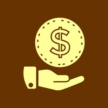 Elindeki dolar işareti 