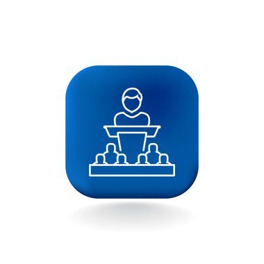 hoparlör satırı simgesi