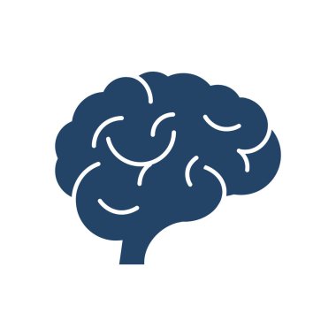 beyin simgesi, illüstrasyon 