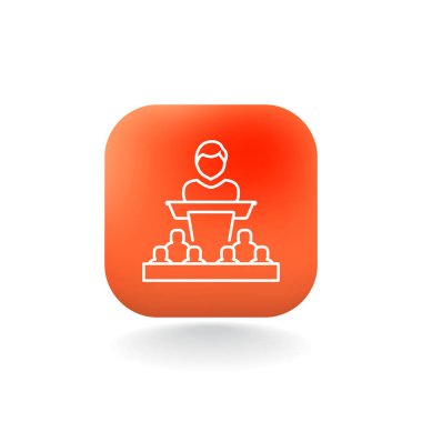 hoparlör satırı simgesi