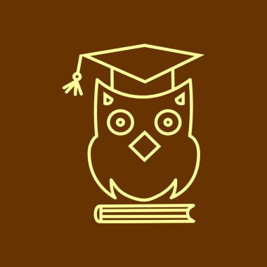 Basit baykuş simgesi