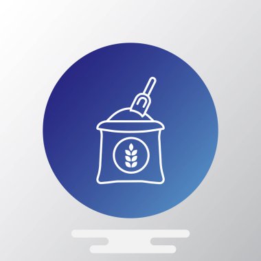 Buğday çanta simgesi