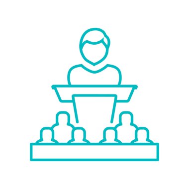 hoparlör satırı simgesi