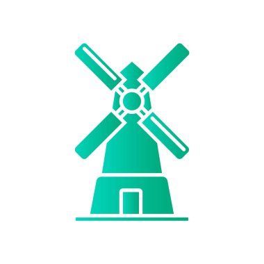 Rüzgar Türbini bina simgesini